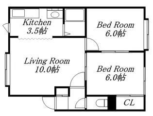 ソシアルトミイNO.11【10号室】の間取り