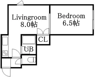 キラメック森・夢【307号室】の間取り