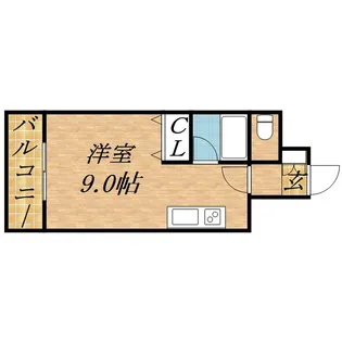 ビバリーヒルズ【703号室】の間取り