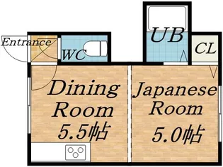 ビアンカマンション【10号室】の間取り