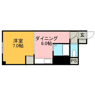 N405ビル【202号室】の間取り