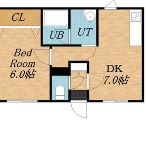ARS NORTH 26【201号室】の間取り
