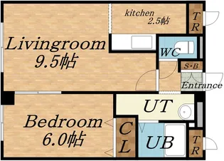 シャルム37【202号室】の間取り
