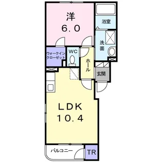 REIZ山の手(ライツ山の手)【2階】の間取り