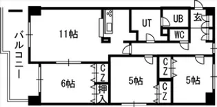ウインコート39【00304号室】の間取り