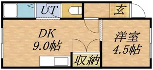 PAPAハウス【205号室】の間取り