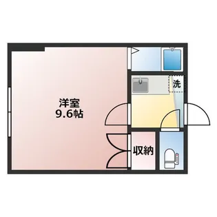 カーサ雅フロンティア美香保【301号室】の間取り