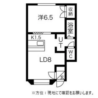ルナコート23【0101号室】の間取り