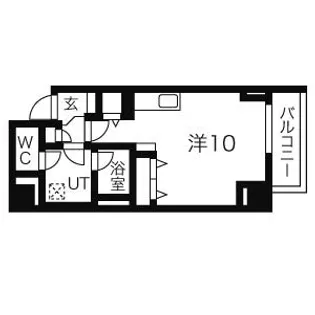 バロンドール【15階】の間取り