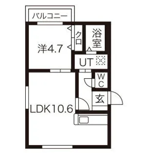 マルツォ【4階】の間取り