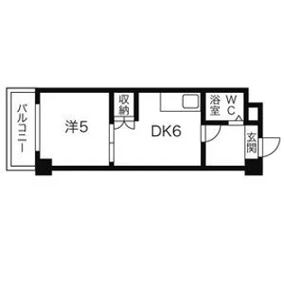 メゾン30【6階】の間取り