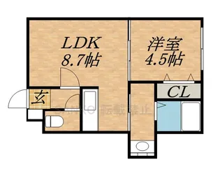 アルバ元町【306号室】の間取り