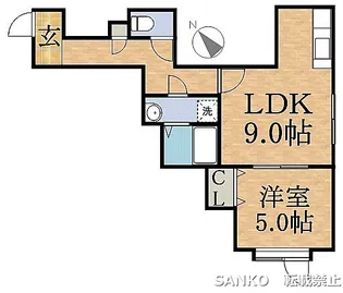 T&D【202号室】の間取り