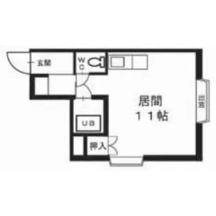 藤井ビル北10条【4階】の間取り