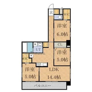 モルティーニ表参道【4階】の間取り