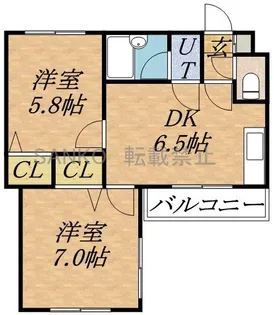 北19条タッセイビル【203号室】の間取り