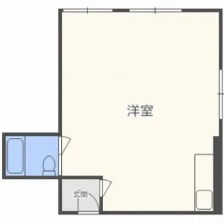 ノースツインA【101号室】の間取り