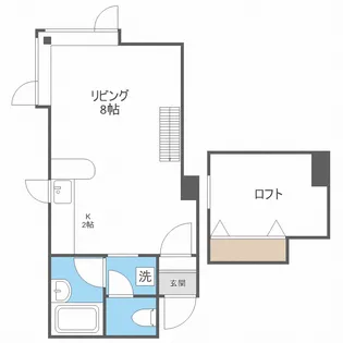 ビリオネア7【102号室】の間取り