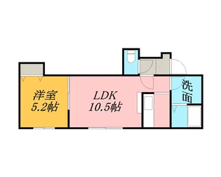 VILLA・POPOLOⅡ【102号室】の間取り