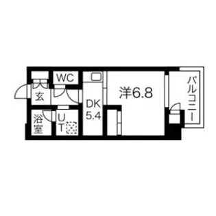 リーブル25【7階】の間取り