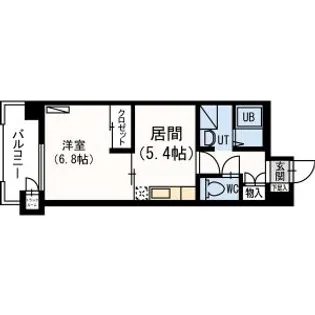 リーブル25【11階】の間取り