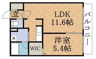 VILLETTA山の手(ヴィレッタ山の手)【3階】の間取り