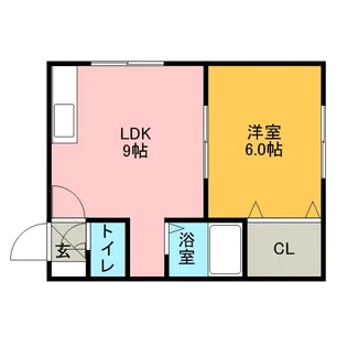 ローヤルハイツN15【2階】の間取り