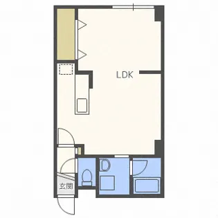 アン・フィニー【4階】の間取り