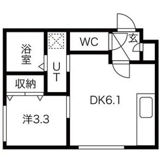OVEST KOTONE(発寒4ー1)【3階】の間取り