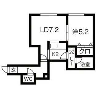 エクセレント23【2階】の間取り