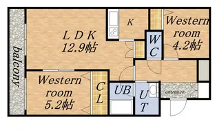 MS SORA【4階】の間取り