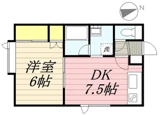プロムナードN20【102号室】の間取り