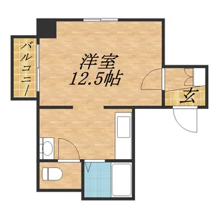 北海道札幌市東区北十六条東12丁目【マンション】の間取り