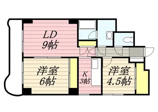 メルバN14【0701号室】の間取り