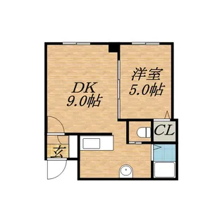 ガーデンパレス【2階】の間取り