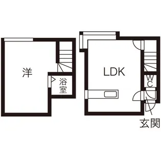 アメニティーライフ318【103号室】の間取り