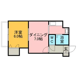シャトーム壱番館【3階】の間取り