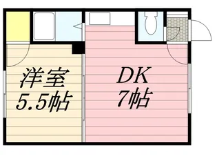やまだマンション【0002号室】の間取り