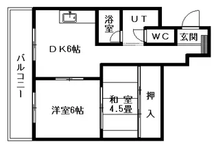 北海道札幌市東区北十一条東2丁目【マンション】の間取り