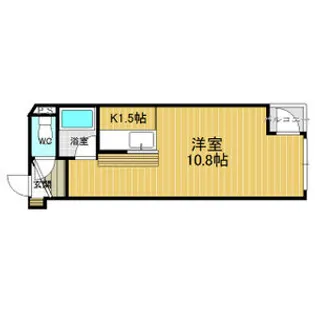 フロンティア157【0903号室】の間取り