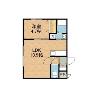 G DREAM(ジードリーム)【3階】の間取り
