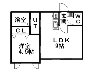 プレシャス15番館【105号室】の間取り