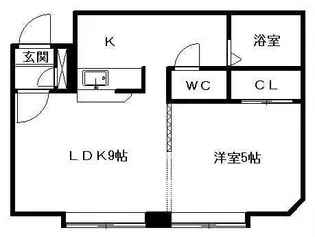 ガーデンパレス【2階】の間取り