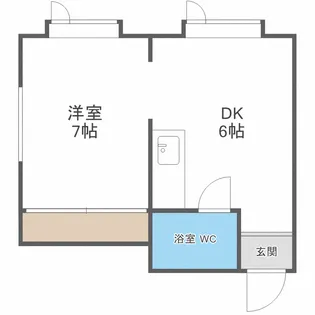 ガルフ27【2階】の間取り
