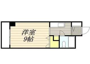 メゾンクレスト北大前【4階】の間取り