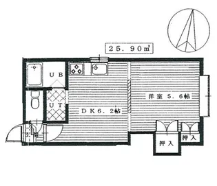 アルファルーセント【3階】の間取り