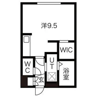 GROOVE G3【206P2号室】の間取り