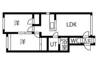 イーストハイム【201号室】の間取り