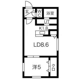 クレストN13【2階】の間取り