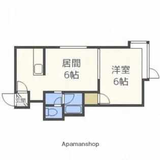 北海道札幌市東区北四十条東10丁目【アパート】の間取り